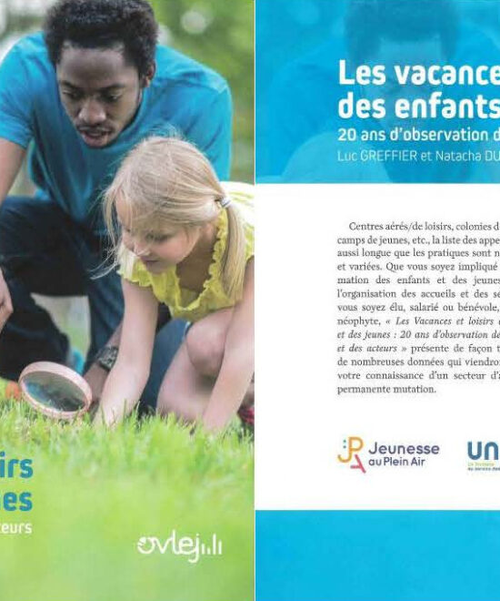 Les vacances et les loisirs des enfants et des jeunes