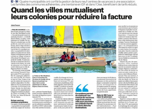 Quand les villes mutualisent leurs colonies pour réduire la facture
