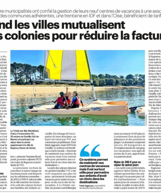 Quand les villes mutualisent leurs colonies pour réduire la facture